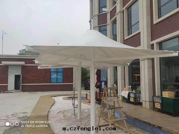 膜結構遮陽篷(péng)